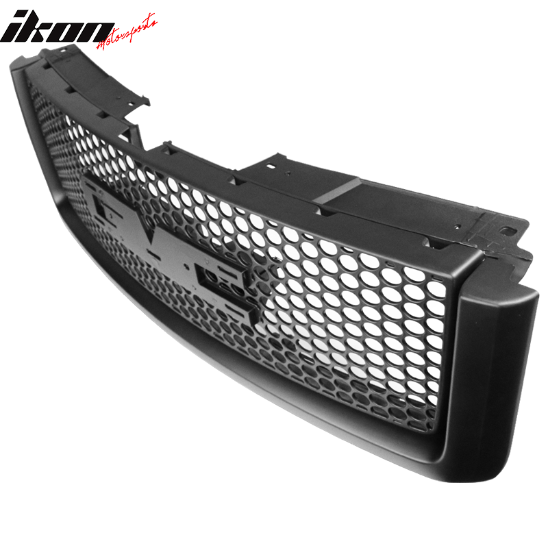 2007-2013 GMC Sierra 1500 Car Front Grille Upper Hood  Guards ABS