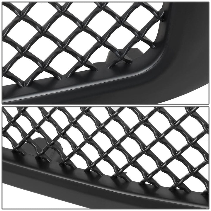 2007-2013 Chevrolet Silverado 1500 Squared Mesh Grille - Matte Black