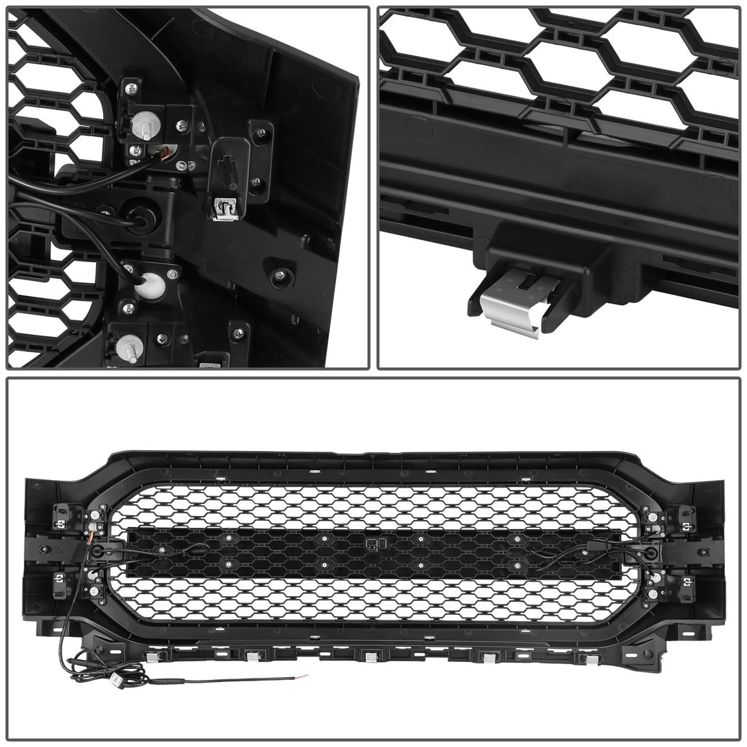 2021-2023 Ford F-150 Chrome LED Grille