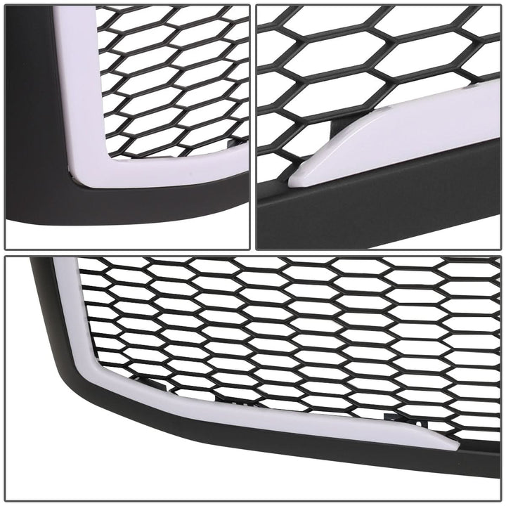 06-09 Dodge Ram Honeycomb Mesh Grille w/ LED DRL Lights