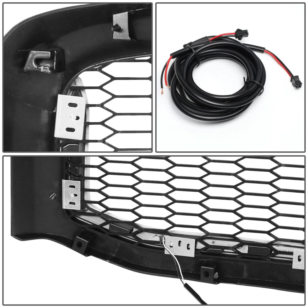 06-09 Dodge Ram Honeycomb Mesh Grille w/ LED DRL Lights