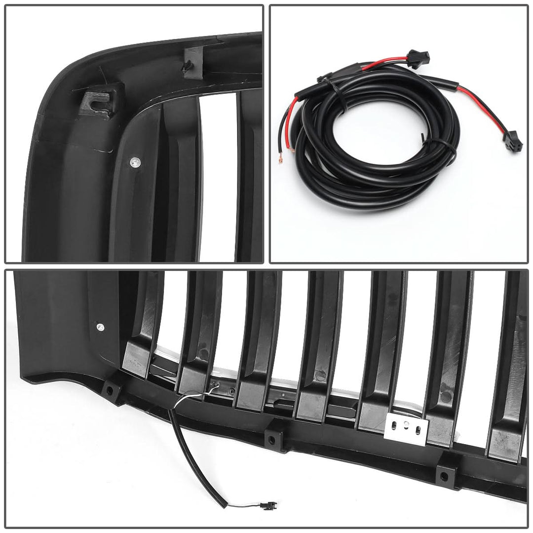 06-08 Dodge Ram 1500 / 06-09 Ram 2500 3500 Vertical Fence LED DRL Grille
