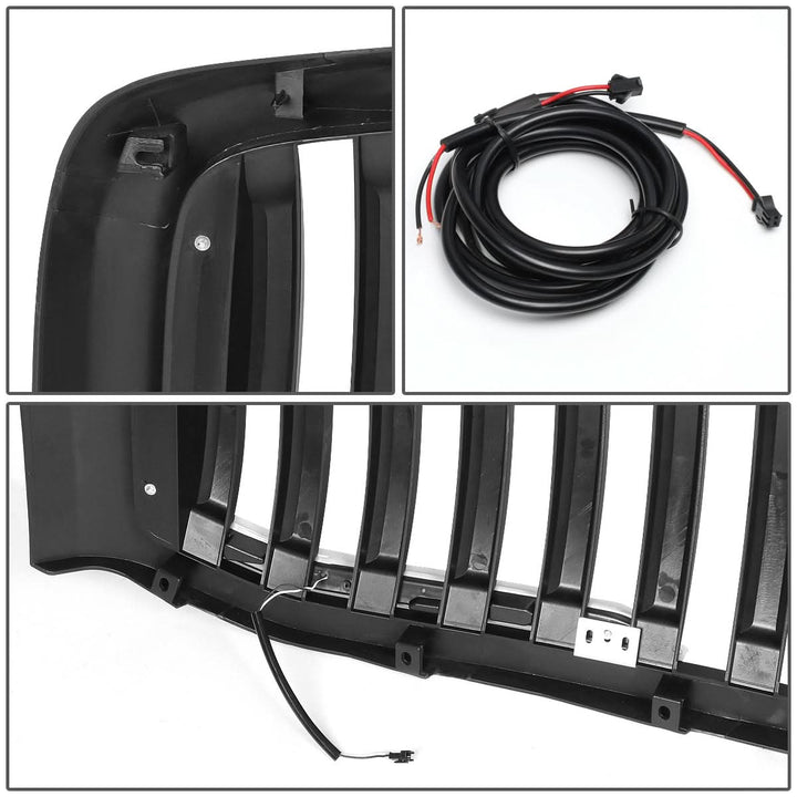 06-08 Dodge Ram 1500 / 06-09 Ram 2500 3500 Vertical Fence LED DRL Grille