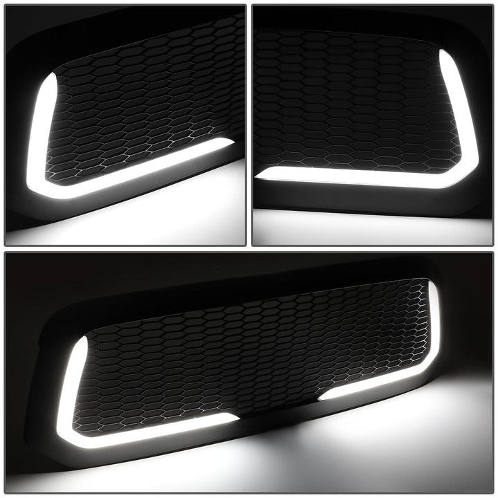 13-18 Dodge Ram 1500 Honeycomb Style LED DRL Grille