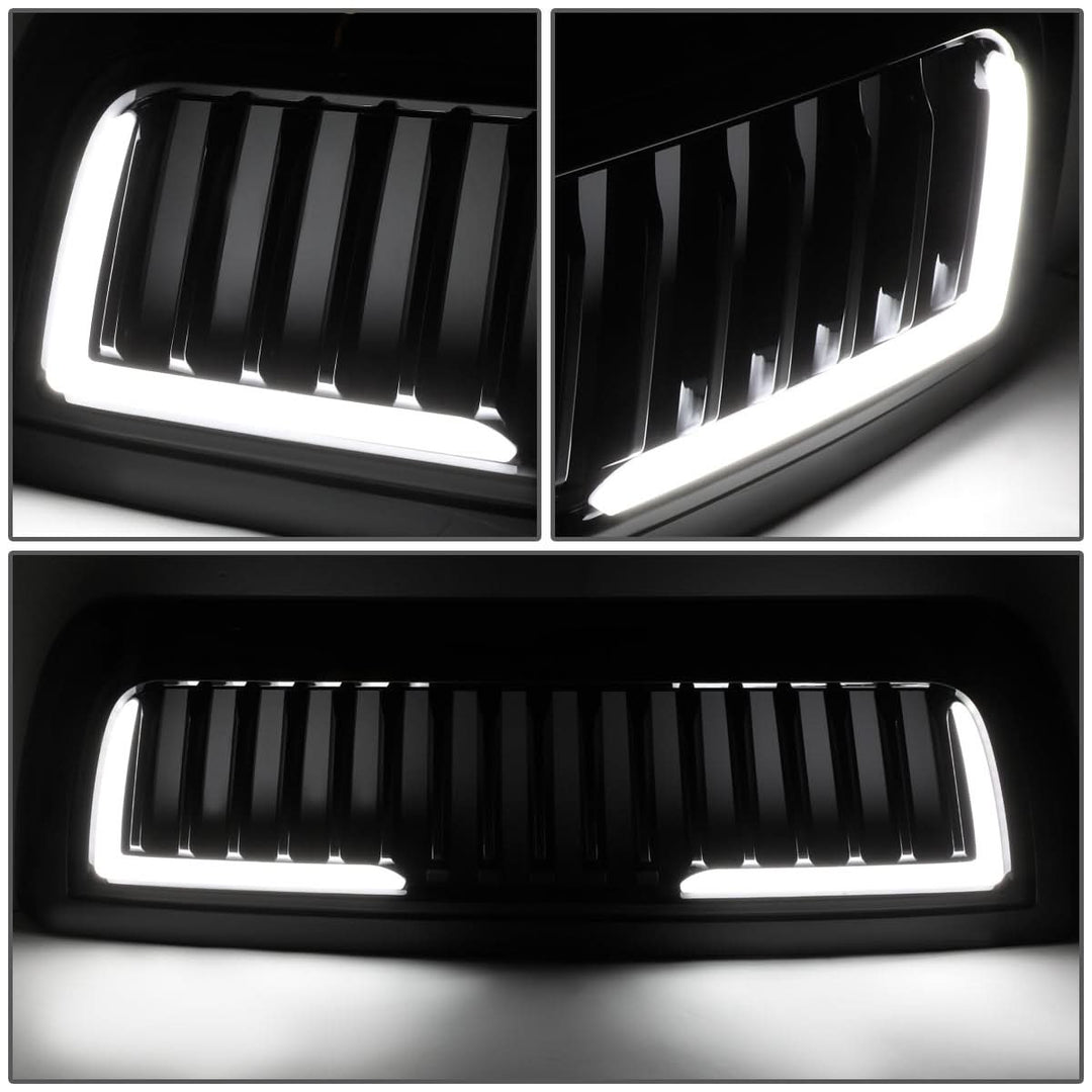 2010-2018 Dodge Ram 2500/3500 Vertical Fence Style Grille w/ LED DRL