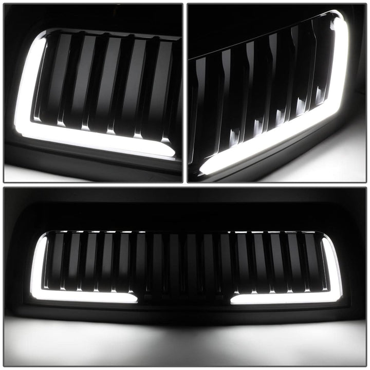 2010-2018 Dodge Ram 2500/3500 Vertical Fence Style Grille w/ LED DRL