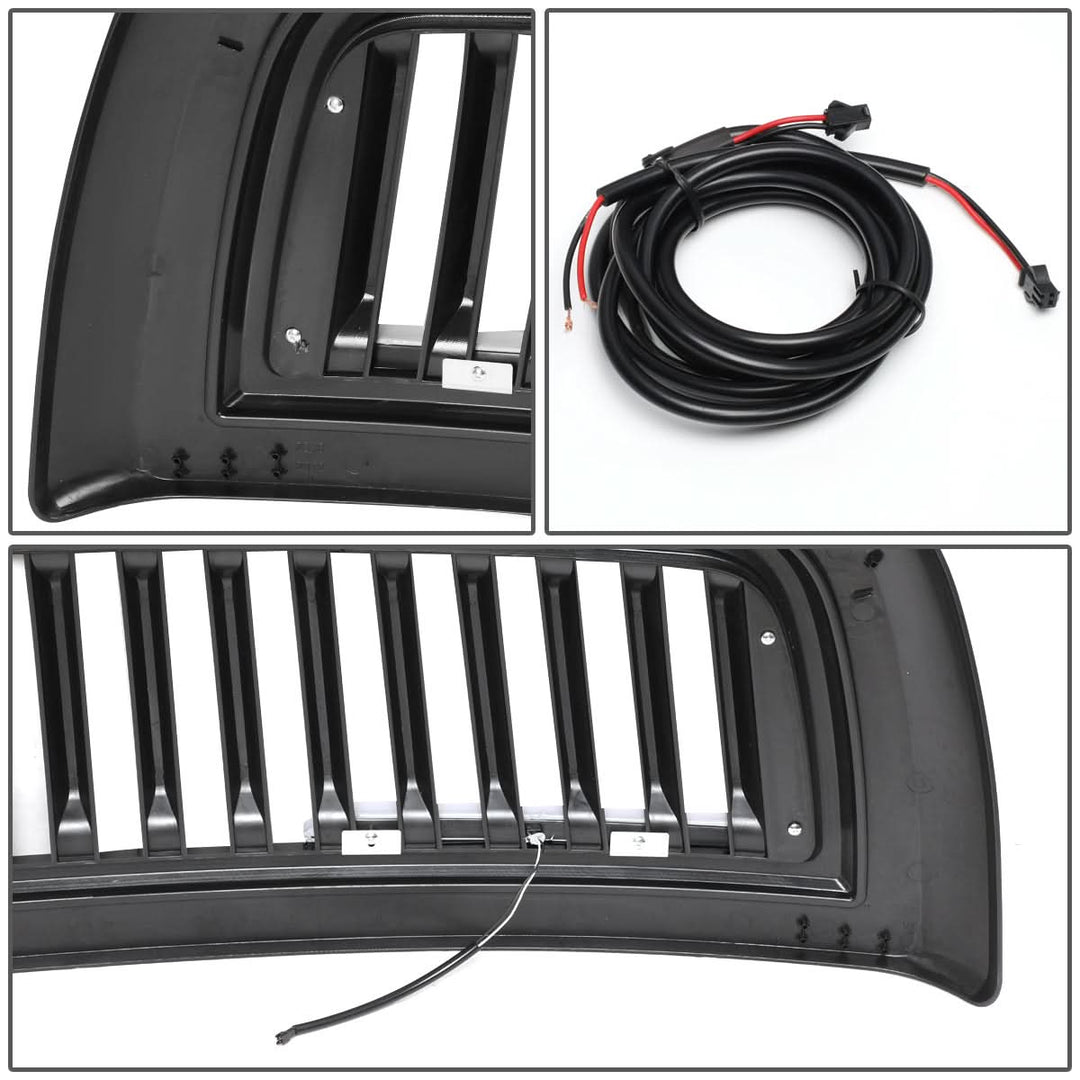 2010-2018 Dodge Ram 2500/3500 Vertical Fence Style Grille w/ LED DRL