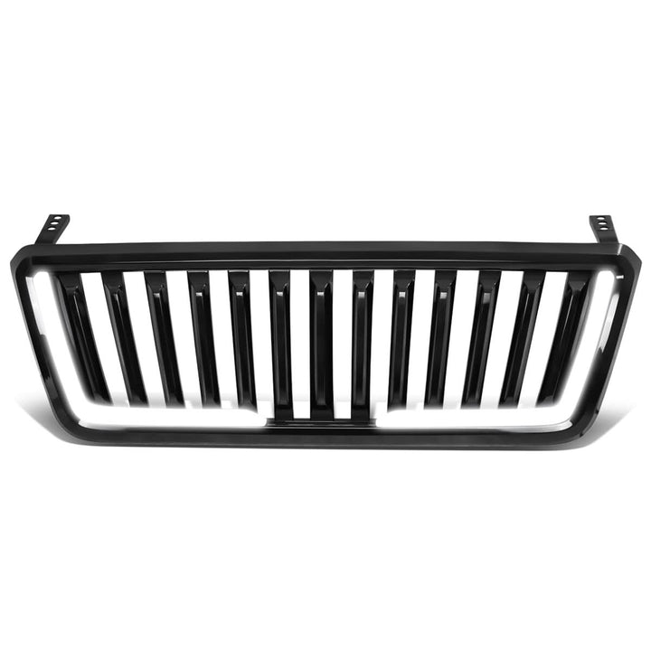 2004-2008 Ford F-150 Vertical Fence Style LED DRL Grille