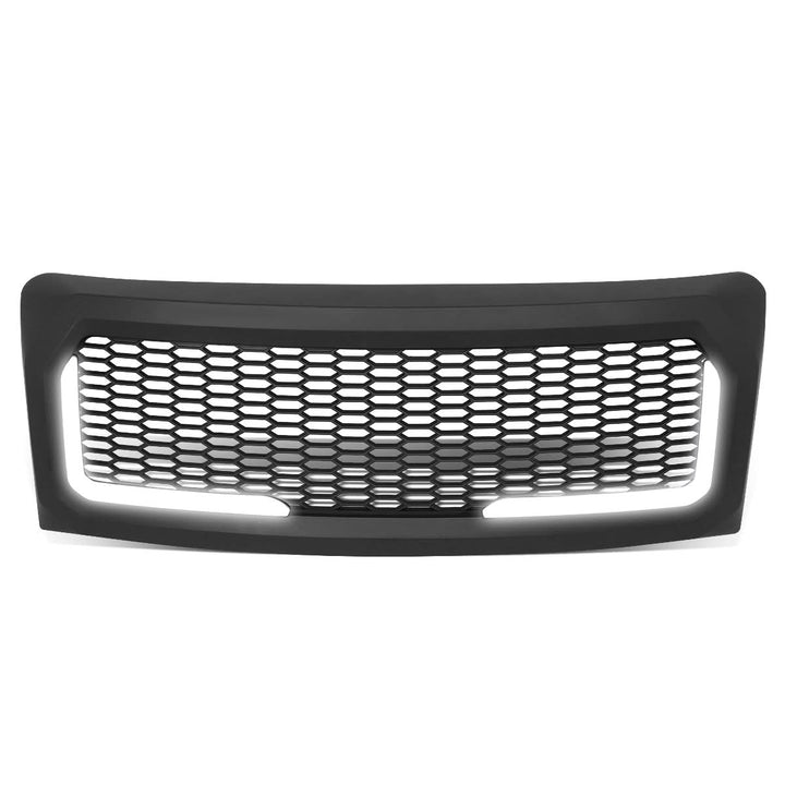 2009-2014 Ford F-150 Honeycomb Mesh Grille w/ LED DRL Lights