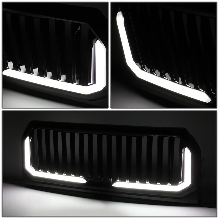 2015-2017 Ford F-150 Vertical Fence Style LED DRL Grille