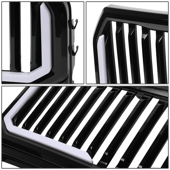 2015-2017 Ford F-150 Vertical Fence Style LED DRL Grille