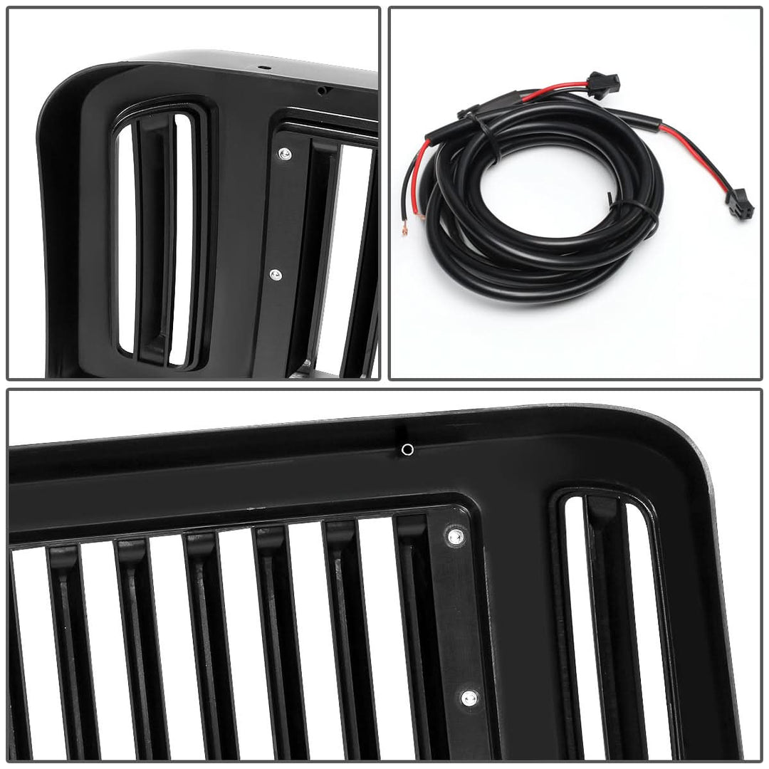 05-07 Ford F-250/F-350/F-450/F-550 Vertical Fence LED DRL Grille