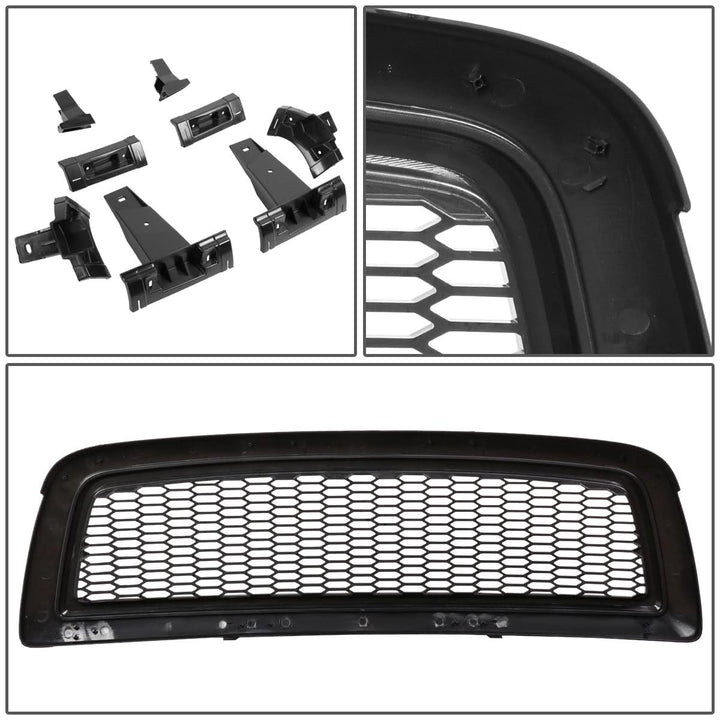 2009-2012 Dodge Ram 1500/2500/3500 Honeycomb Mesh Grille - Black