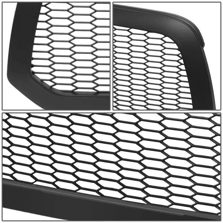 13-19 Dodge Ram 1500 Honeycomb Mesh Grille - Matte Black