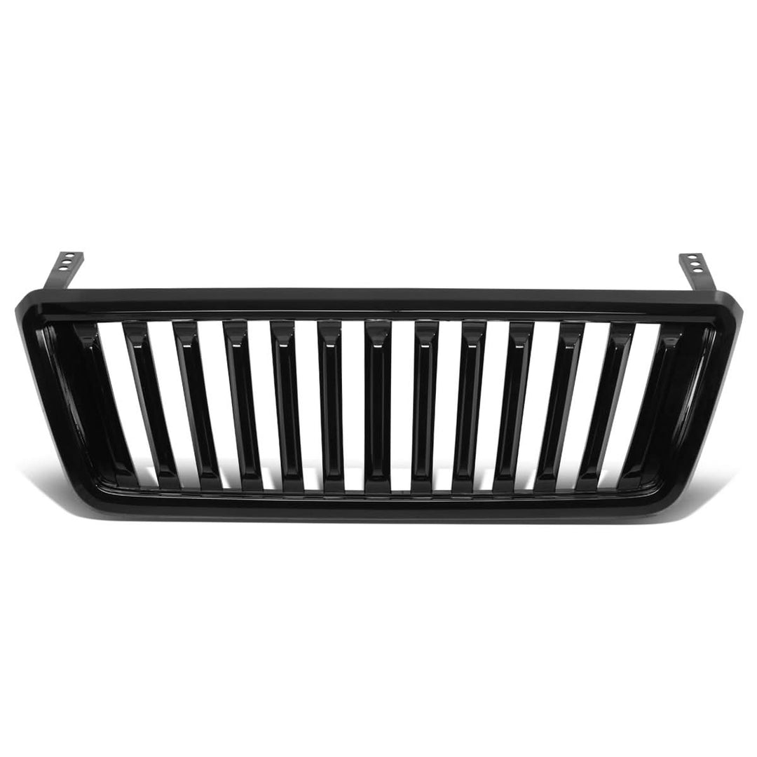 04-08 Ford F-150 Vertical Fence Style Front Grille - Black