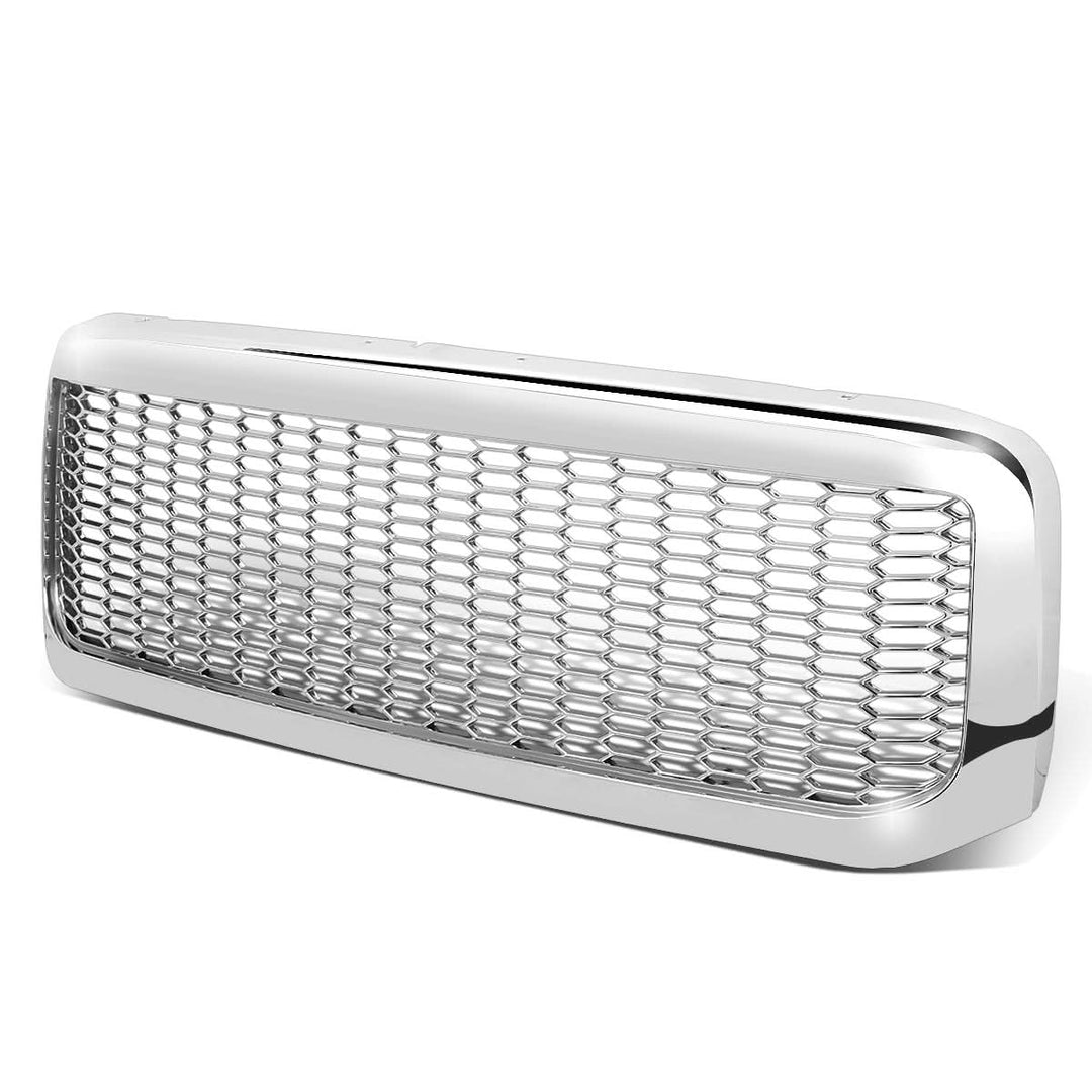99-04 Ford F-250 F-350 F-450 F-550 Honeycomb Mesh Chrome Grille