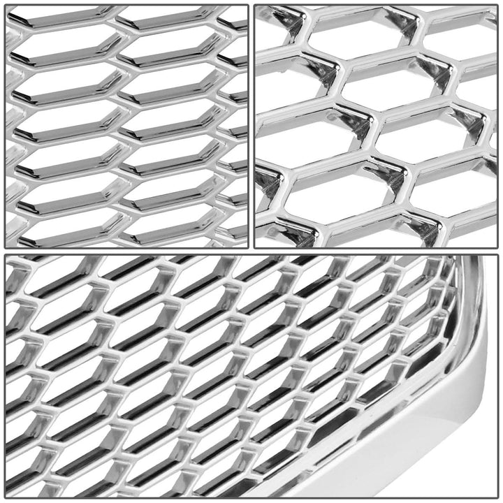 99-04 Ford F-250 F-350 F-450 F-550 Honeycomb Mesh Chrome Grille