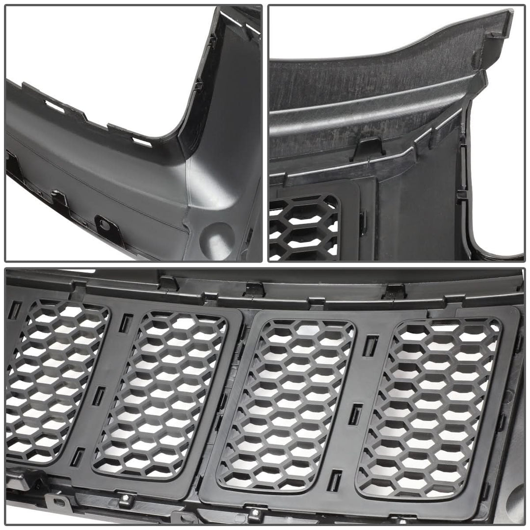 2014-2016 Jeep Grand Cherokee Honeycomb Mesh Grille - Black