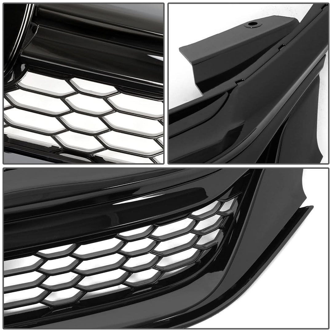 2016-2017 Honda Accord Honeycomb Mesh Grille - Black