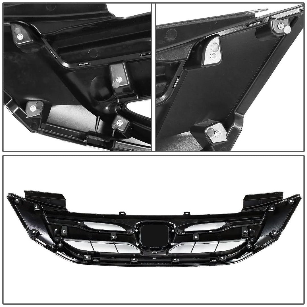 2013-2015 Honda Accord Chrome Front Grille