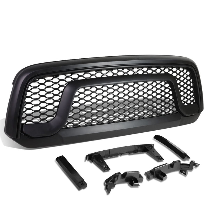 13-17 Dodge Ram 1500 Grille Guard - Unpainted Black