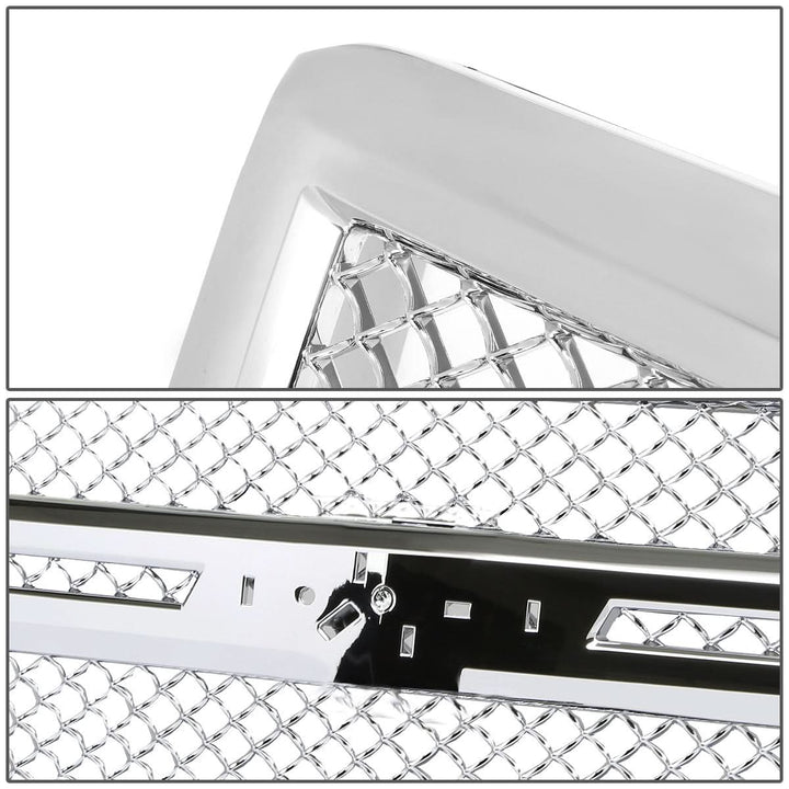2014-2015 Chevrolet Silverado 1500 Diamond Mesh Style Front Grille - ABS