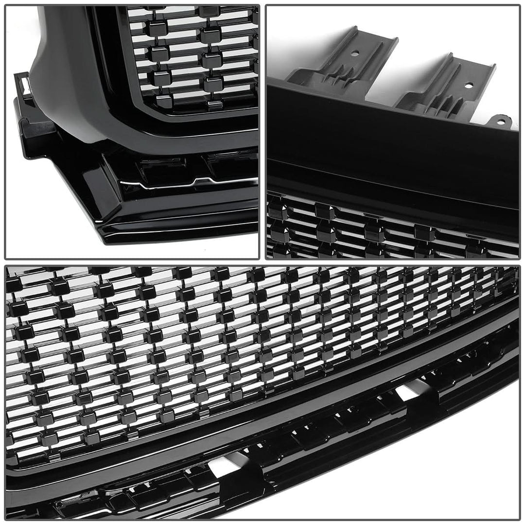 2016-2017 GMC Canyon Denali Style Grille - Black