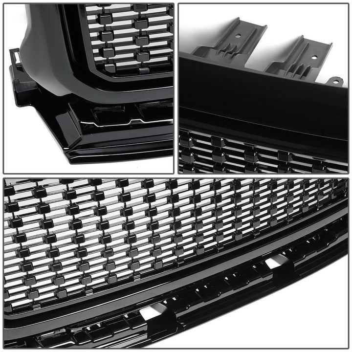 2016-2017 GMC Canyon Denali Style Grille - Black