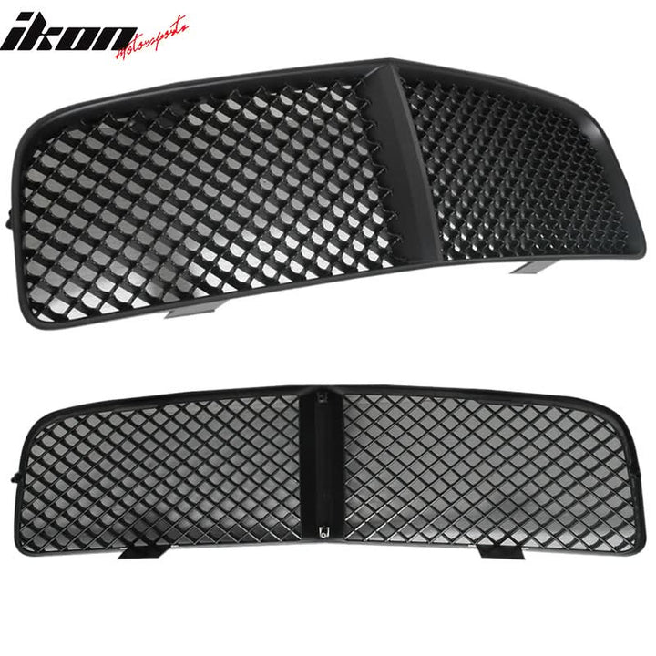 2006-2010 Dodge Charger Black Mesh Front Bumper Hood Grille Grill ABS