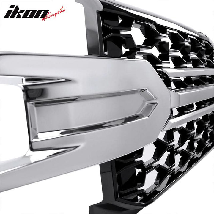 2019-2021 Silverado 1500 LT/LTZ/RST/High Country Black Car Grille