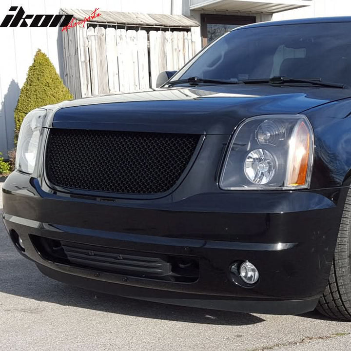 2007-2014 GMC Yukon XL 1500 Denali B Mesh Style Front Grille Grill ABS