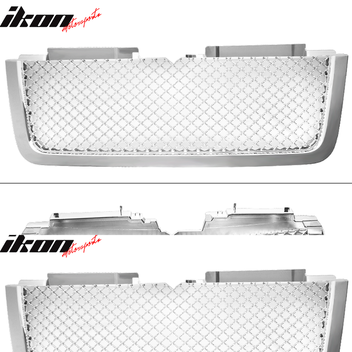 2006-2009 Chevrolet Trailblazer LT  B Style Front Bumper Grille ABS