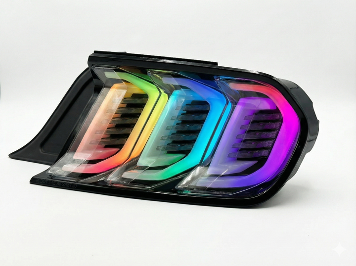 NTXGLOW RGB tail lights (2015 - 2023 Ford Mustang)