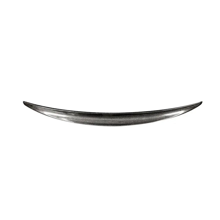Audi A4 B9 S-Line / S4 Sedan Carbon Fiber Rear Trunk Boot Spoiler Wing Lip 2022 - 2024