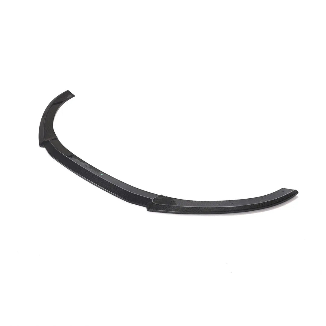 Audi RS6 C7 Carbon Fiber Front Center Lip – Gloss Black Splitter (2013–2016)