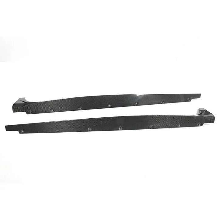 Audi A5 S-Line / S5 B9.5 Carbon Fiber Side Skirt Extensions – Sportback (2020–2023)