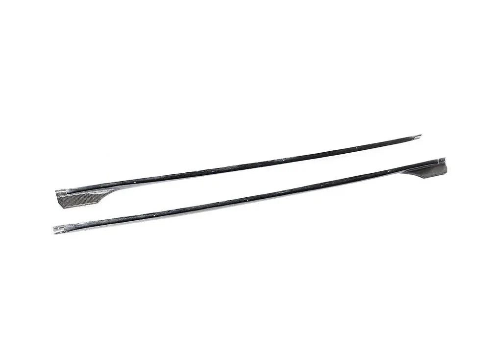 Audi A5 / S5 B9 4-Door Sedan Carbon Fiber Side Skirt Extensions 2017 - 2019