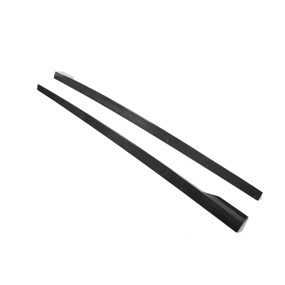Audi S3 / RS3 8V Sedan Carbon Fiber  Side Skirt Extensions 2014 - 2019
