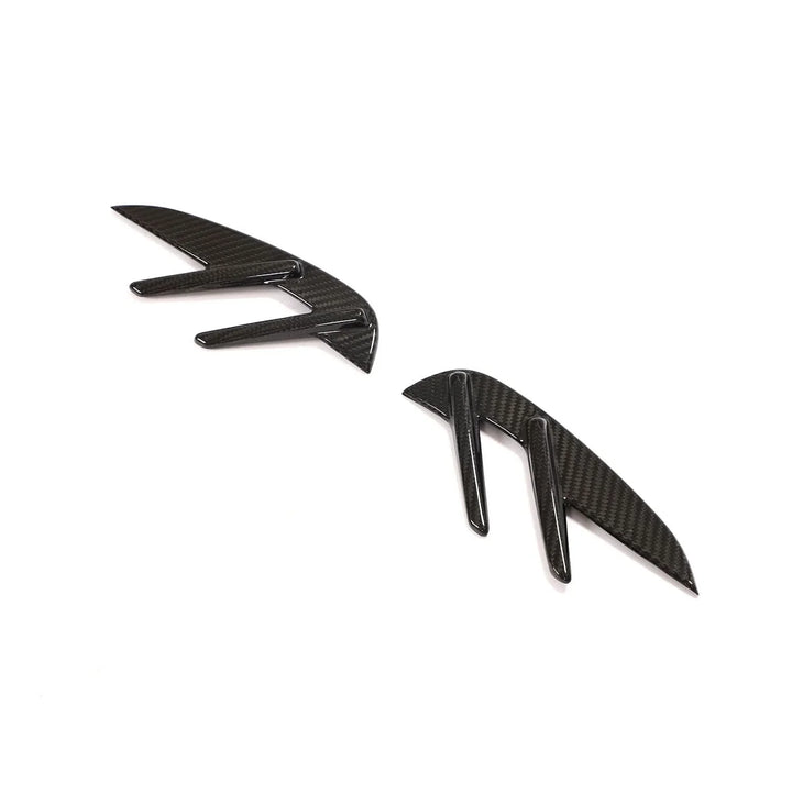 Dry Carbon Fiber Front Fender Vent Trim Set – BMW G80 M3 Competition (2021+)