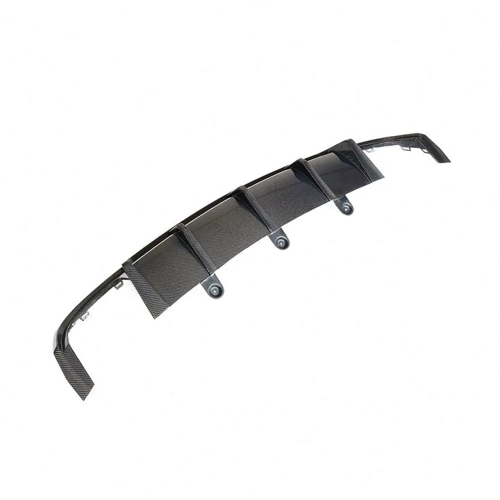 Audi A6 S-Line / S6 C7 Avant Carbon Fiber Rear Bumper Diffuser Lip 2015 - 2018
