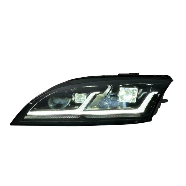 Audi TT LED Headlight Assembly with Daytime Running Light & Turn Signal 2008 - 2014 (Replaces 8N0941003BK)