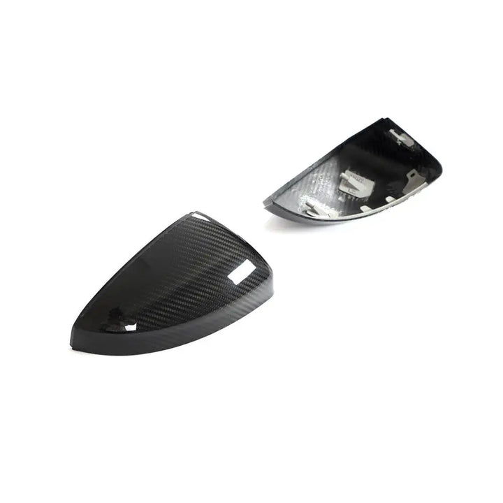 Prepreg Dry Carbon Fiber R8 Mirror Cover Cap Rearview for Audi R8 V10 2023