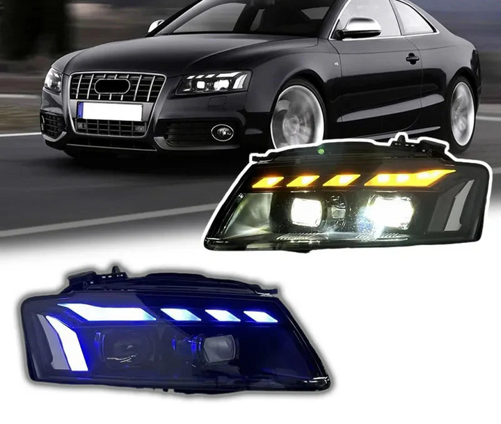 Audi A5 RS Style LED Headlight Assembly with DRL Upgrade 2008 - 2012