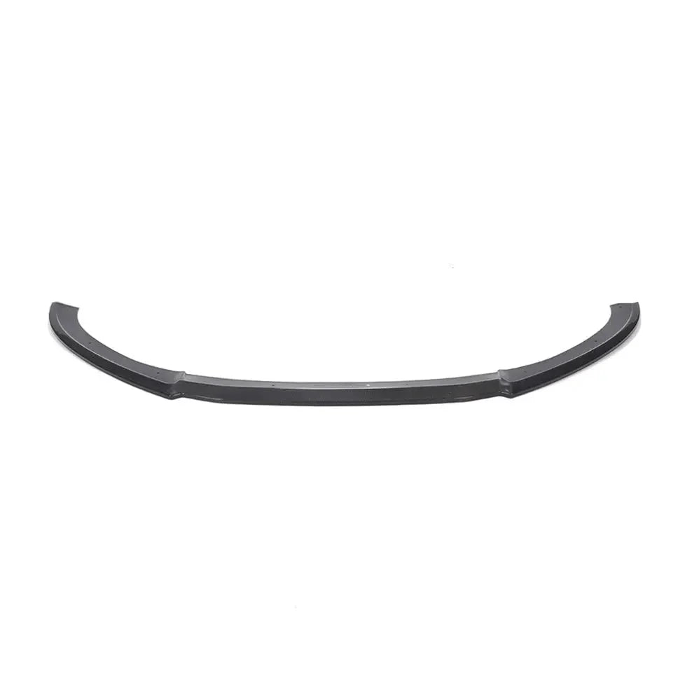 Audi RS6 C7 Carbon Fiber Front Center Lip – Gloss Black Splitter (2013–2016)