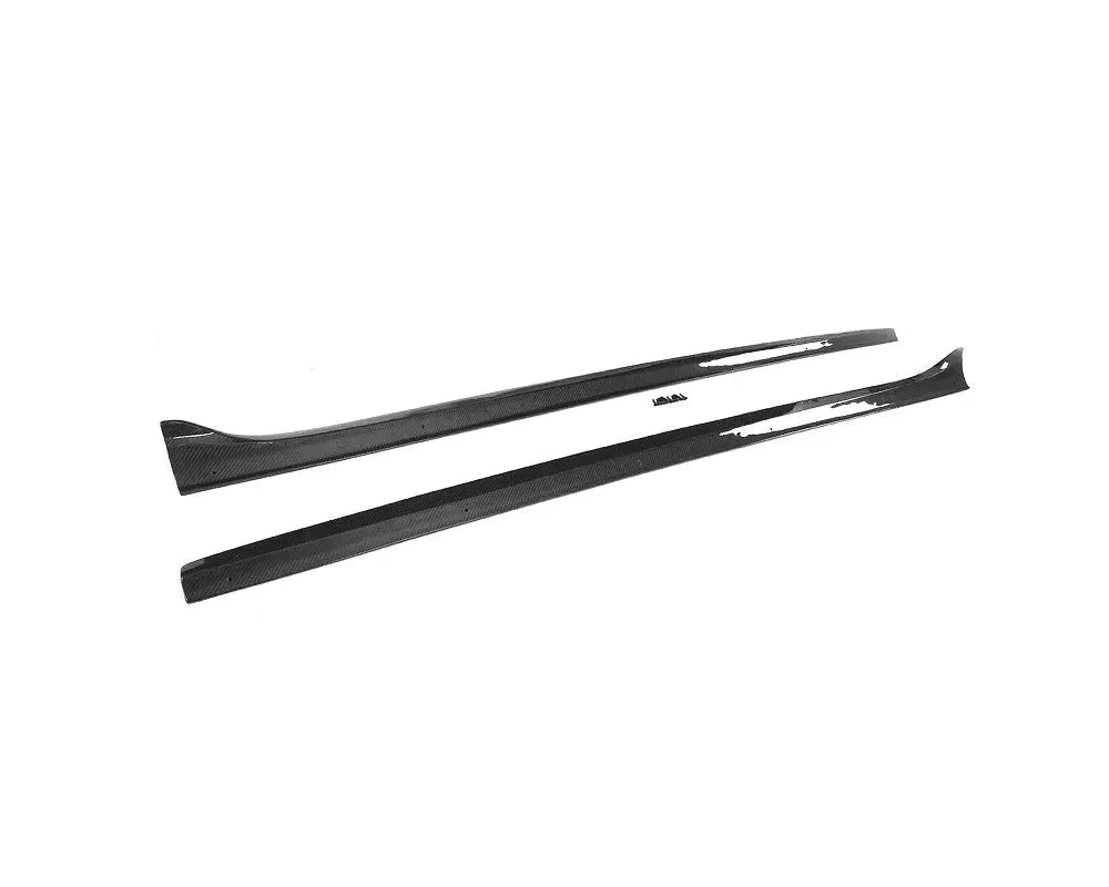 Audi A5 / S5 Coupe 2-Door Carbon Fiber Side Skirt Extensions 2008 - 2016