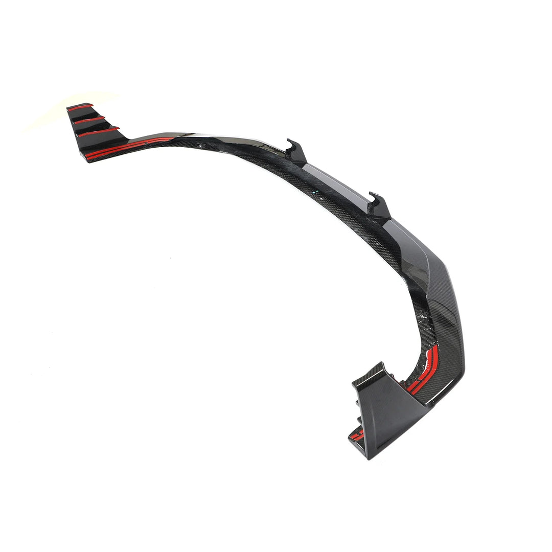 Audi RS7 C8 Sportback 4-Door Pre-Preg Dry Carbon Fiber Front Bumper Diffuser Lip Set 2019 - 2021