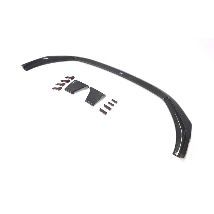Audi RS4 B9 Front Lip – Prepreg Dry Carbon Fiber Center Splitter (2019)