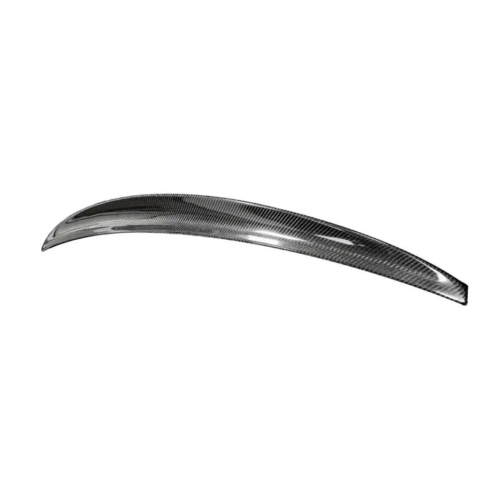Audi A4 B9 S-Line / S4 Sedan Carbon Fiber Rear Trunk Boot Spoiler Wing Lip 2022 - 2024