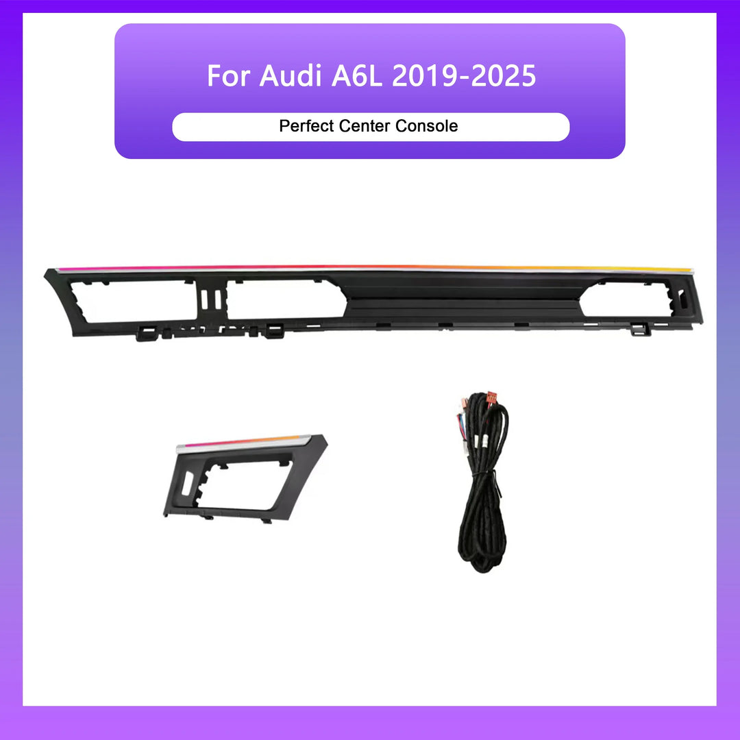 Audi A6 / A6L C8 Interior 64-Color Active Symphony Rainbow LED Ambient Light Kit 2019 - 2024