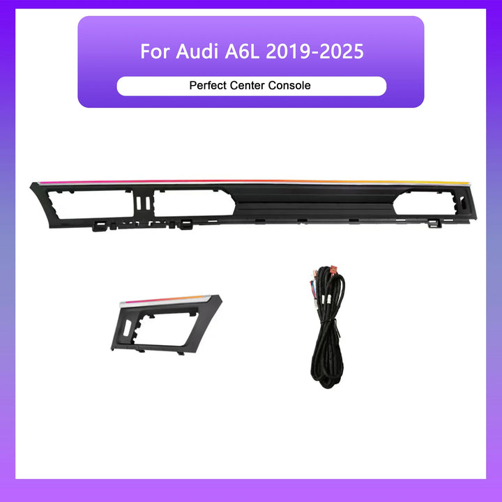 Audi A6 / A6L C8 Interior 64-Color Active Symphony Rainbow LED Ambient Light Kit 2019 - 2024